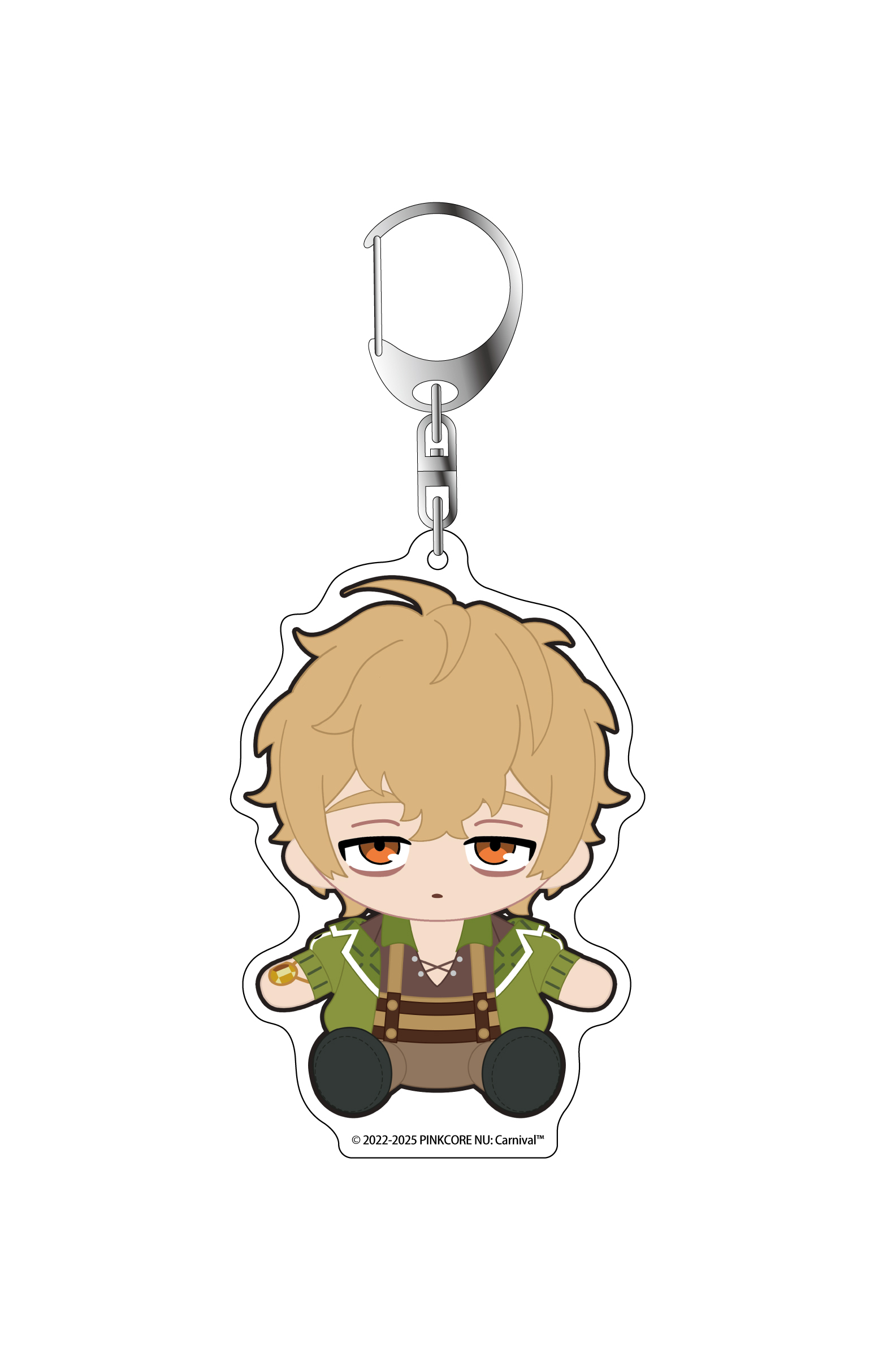 新世界狂歡日版布偶風格閃閃壓克力鑰匙圈-崑西