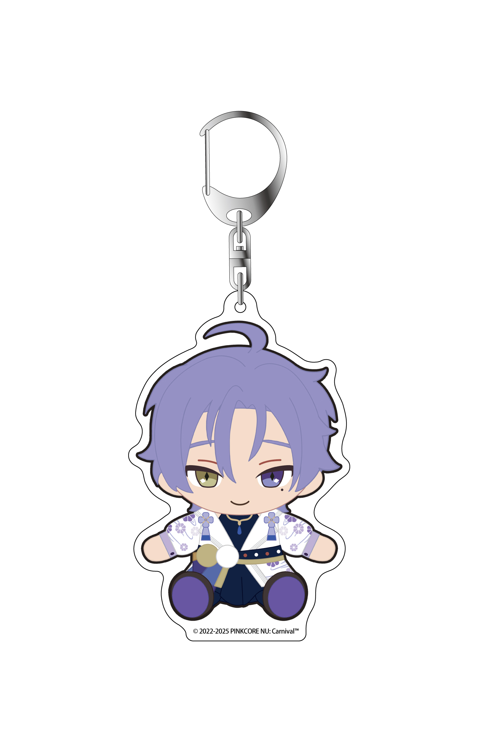 新世界狂歡日版布偶風格閃閃壓克力鑰匙圈-玖夜