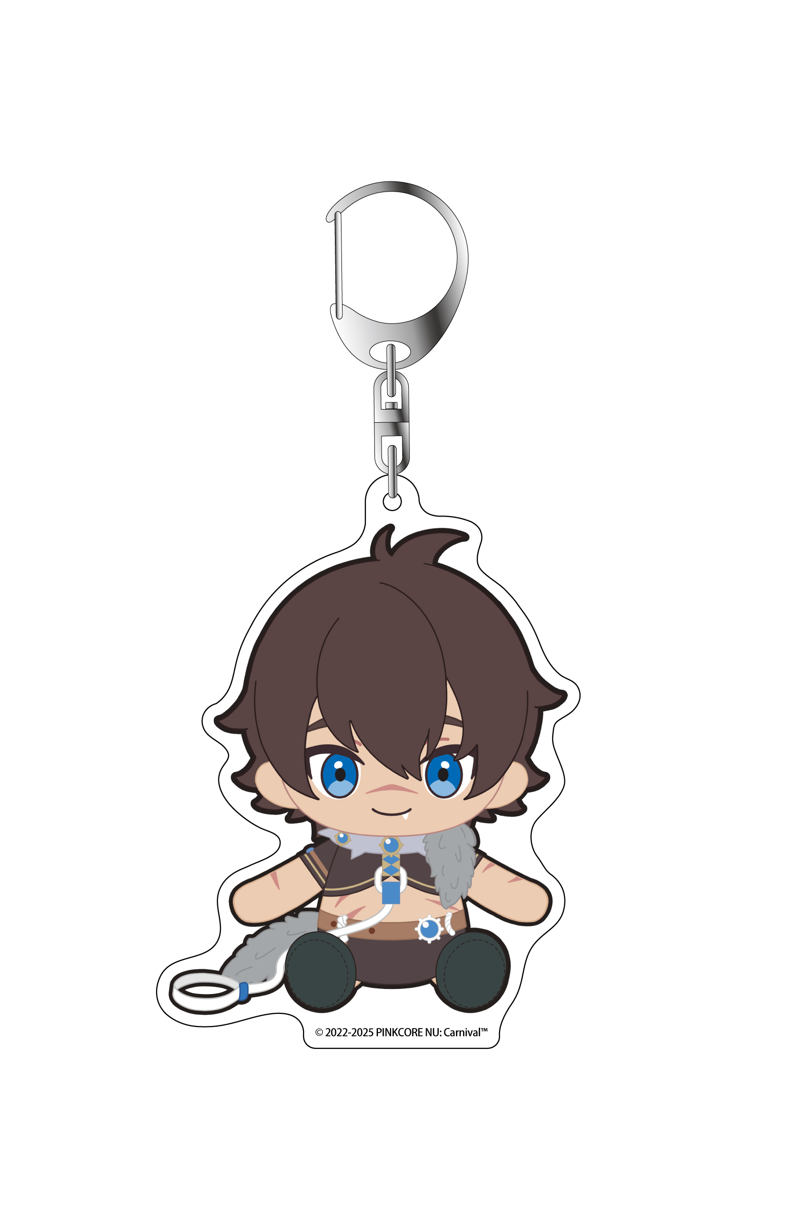 新世界狂歡日版布偶風格閃閃壓克力鑰匙圈-可爾