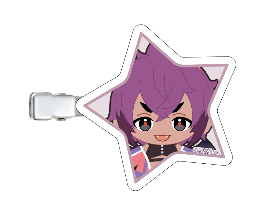 新世界狂歡日版布偶風格髮夾-墨菲