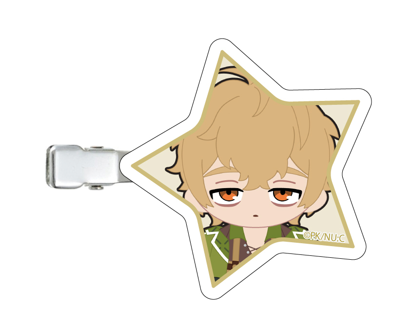 新世界狂歡日版布偶風格髮夾-崑西