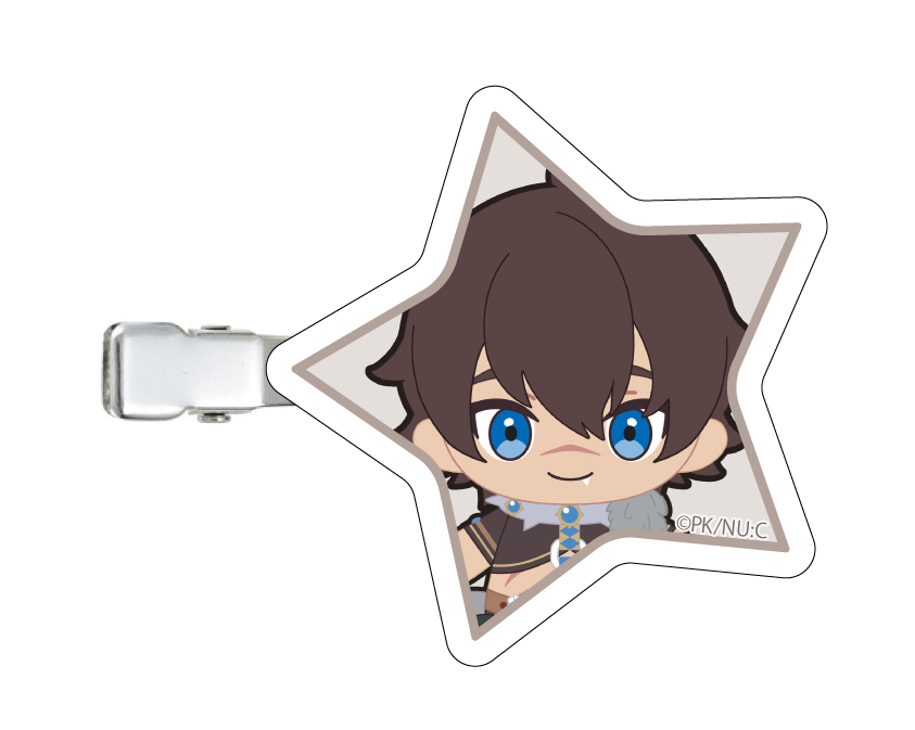 新世界狂歡日版布偶風格髮夾-可爾