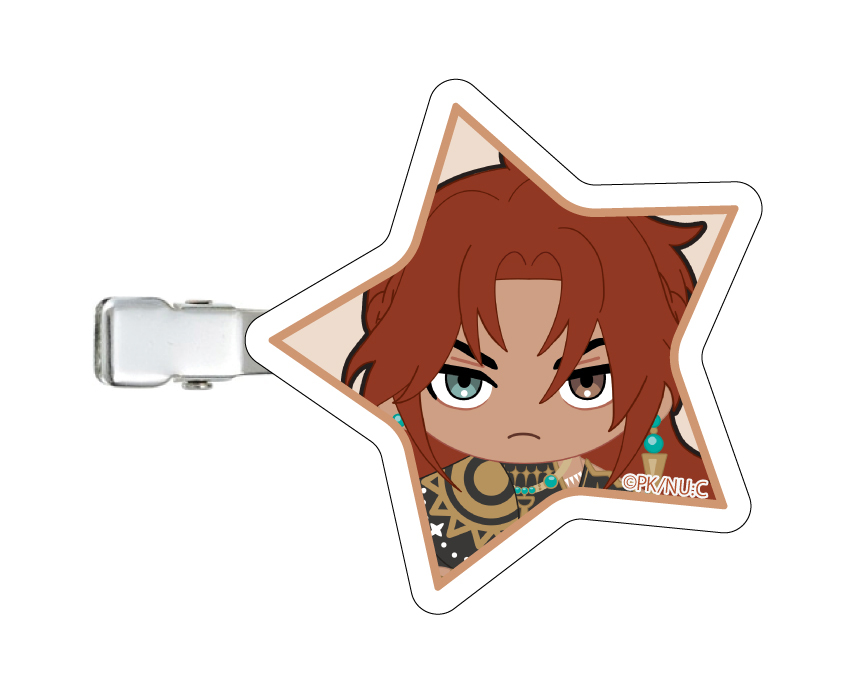 新世界狂歡日版布偶風格髮夾-啖天