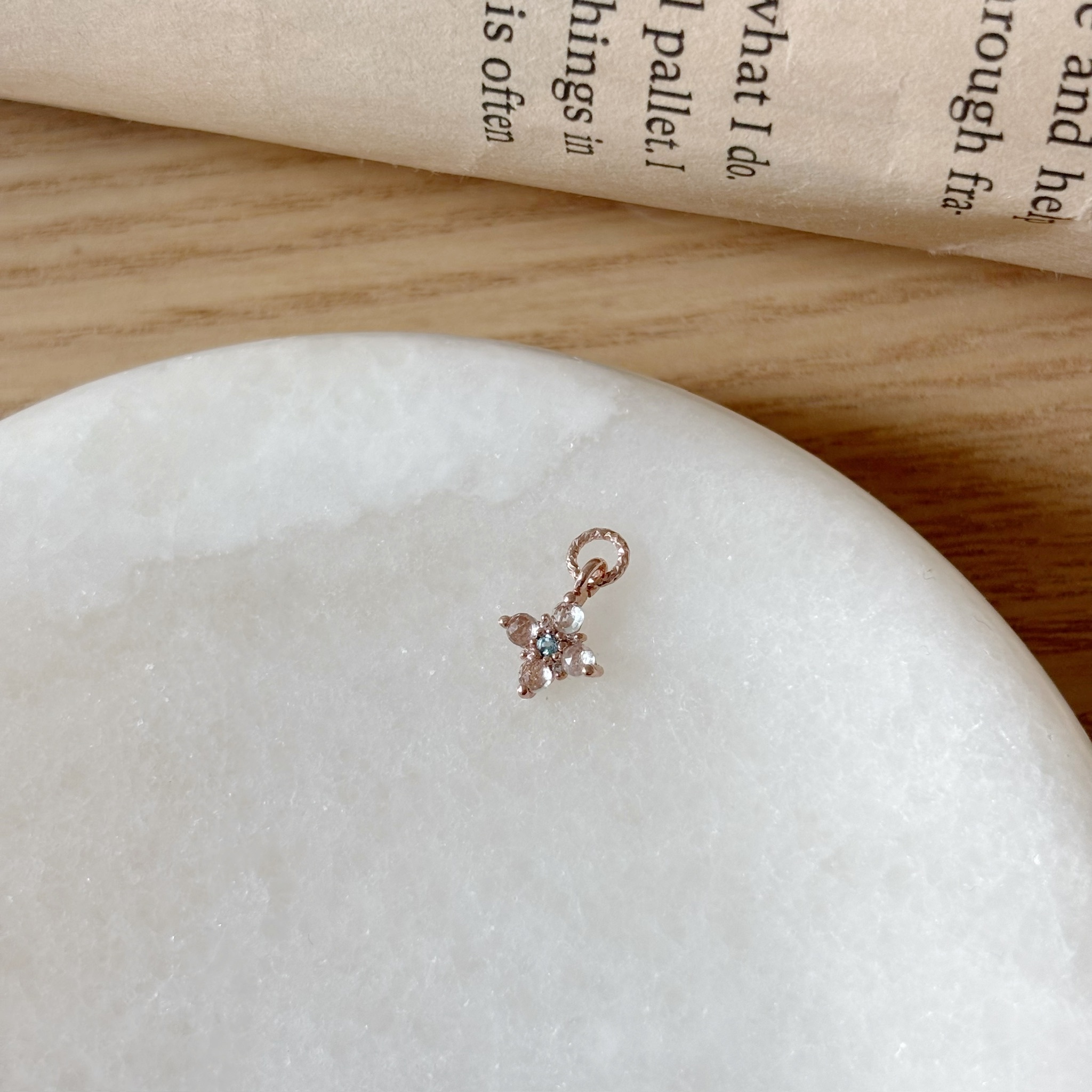 Fortune白托帕倫敦托帕石耳墜