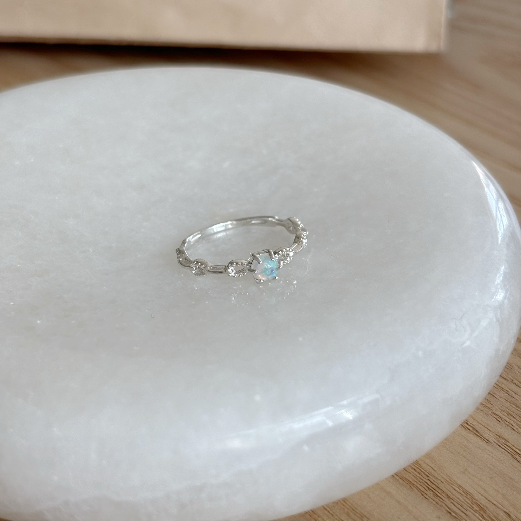 Rosette歐泊石戒指