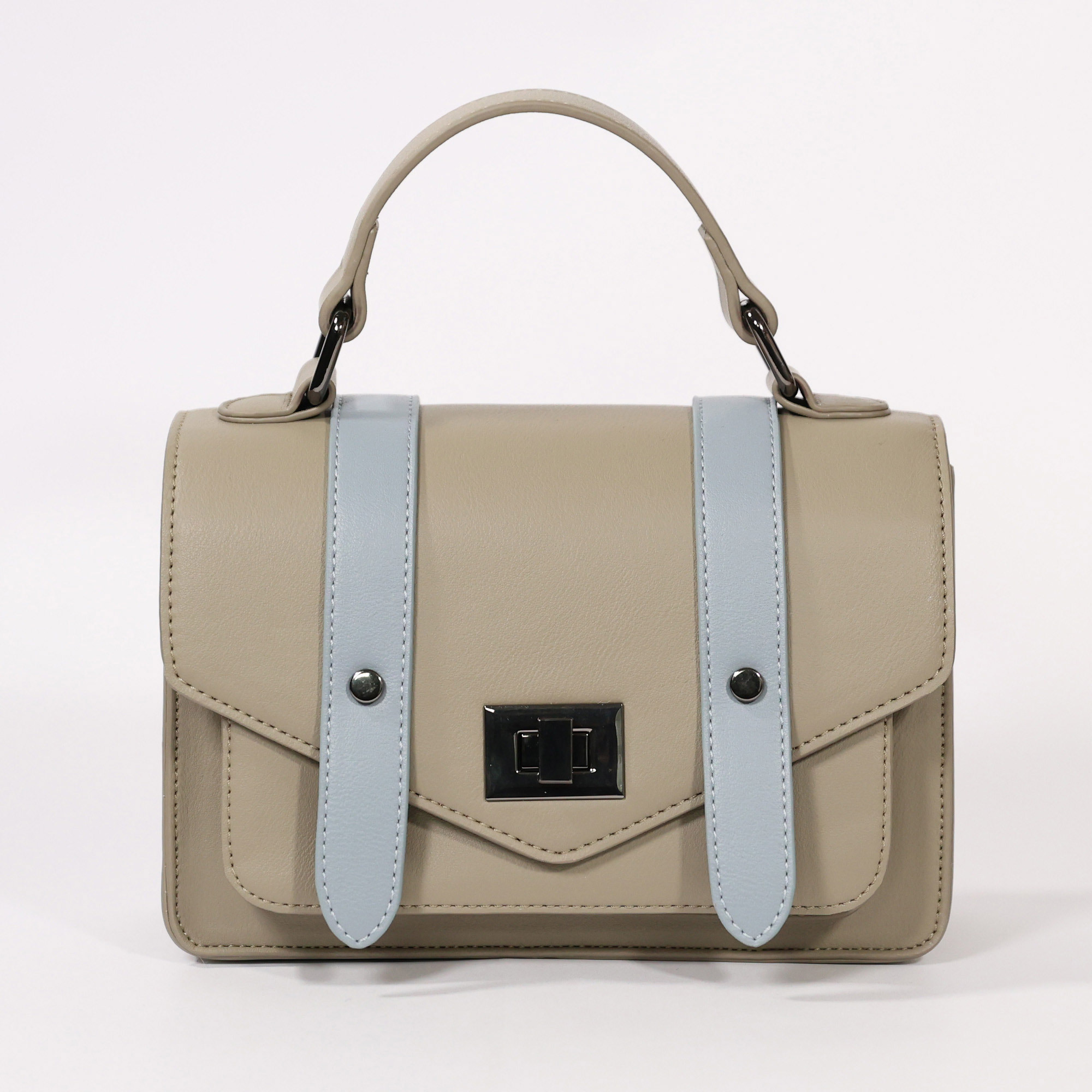 moz瑞典駝鹿 防潑水 翹課信封劍橋包(沙漠灰)M