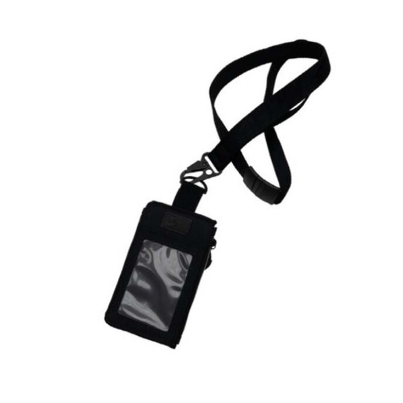 NIKE TECH STATEMENT 證件零錢掛繩 黑色 N1010967013OS [台灣現貨]