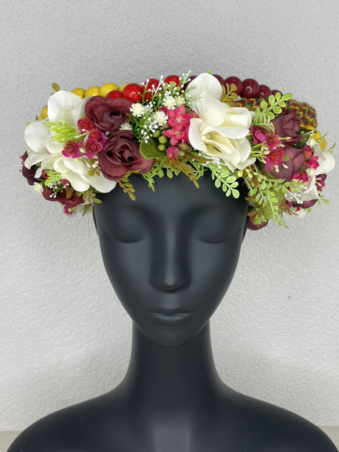 Muni-No.23 木珠花環 55cm