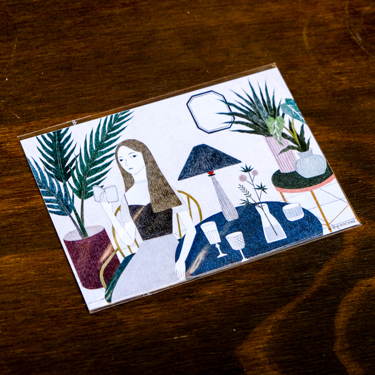 鳥控 bird cone｜明信片｜閱讀