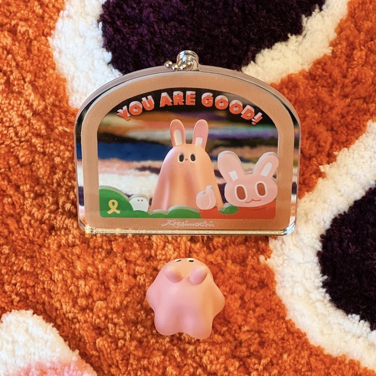 Raimochi｜鏡面壓克力吊飾｜YOU ARE GOOD!