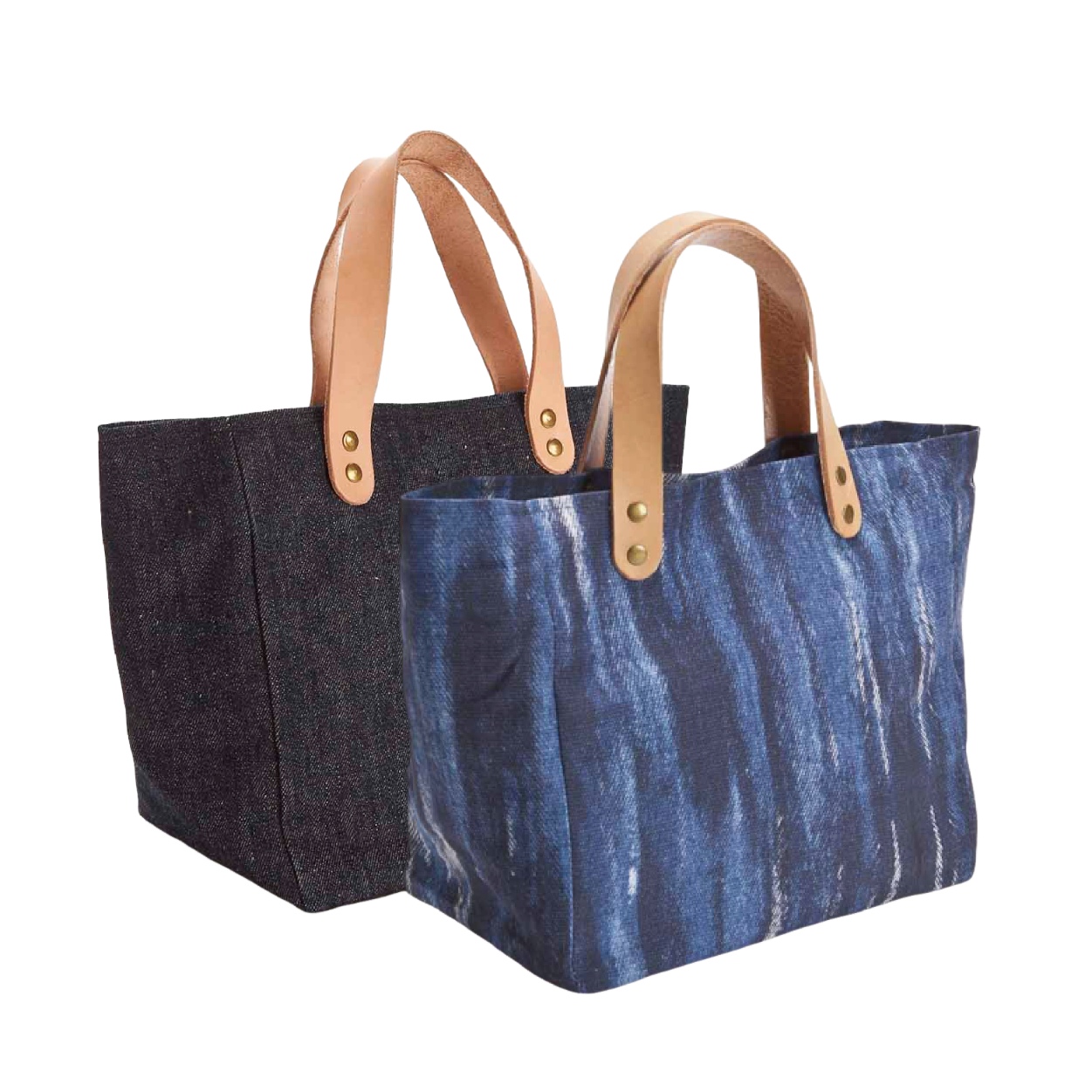 Kyokuhaku 手提托特包＿丹寧布