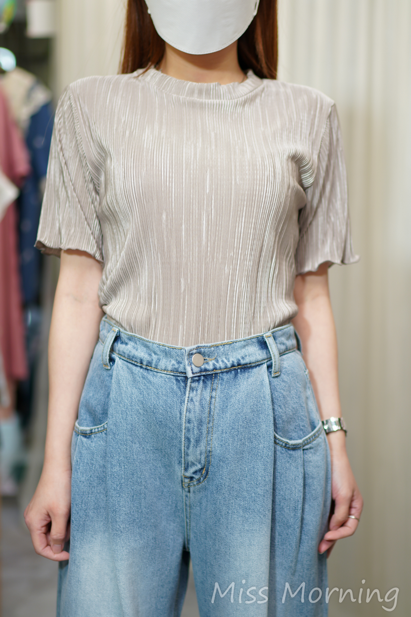 🥂暗直紋百搭上衣🍷