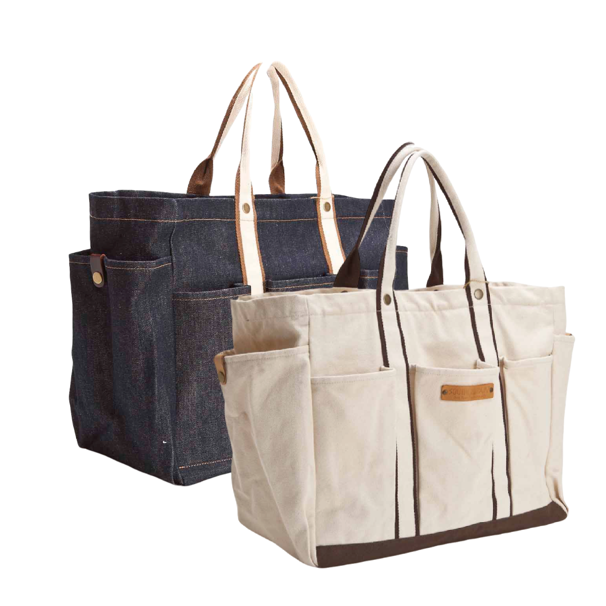 Kyokuhaku 大容量 丹寧 厚磅收納袋