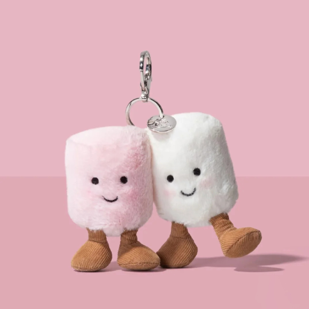 Jellycat 棉花糖吊飾 鑰匙圈