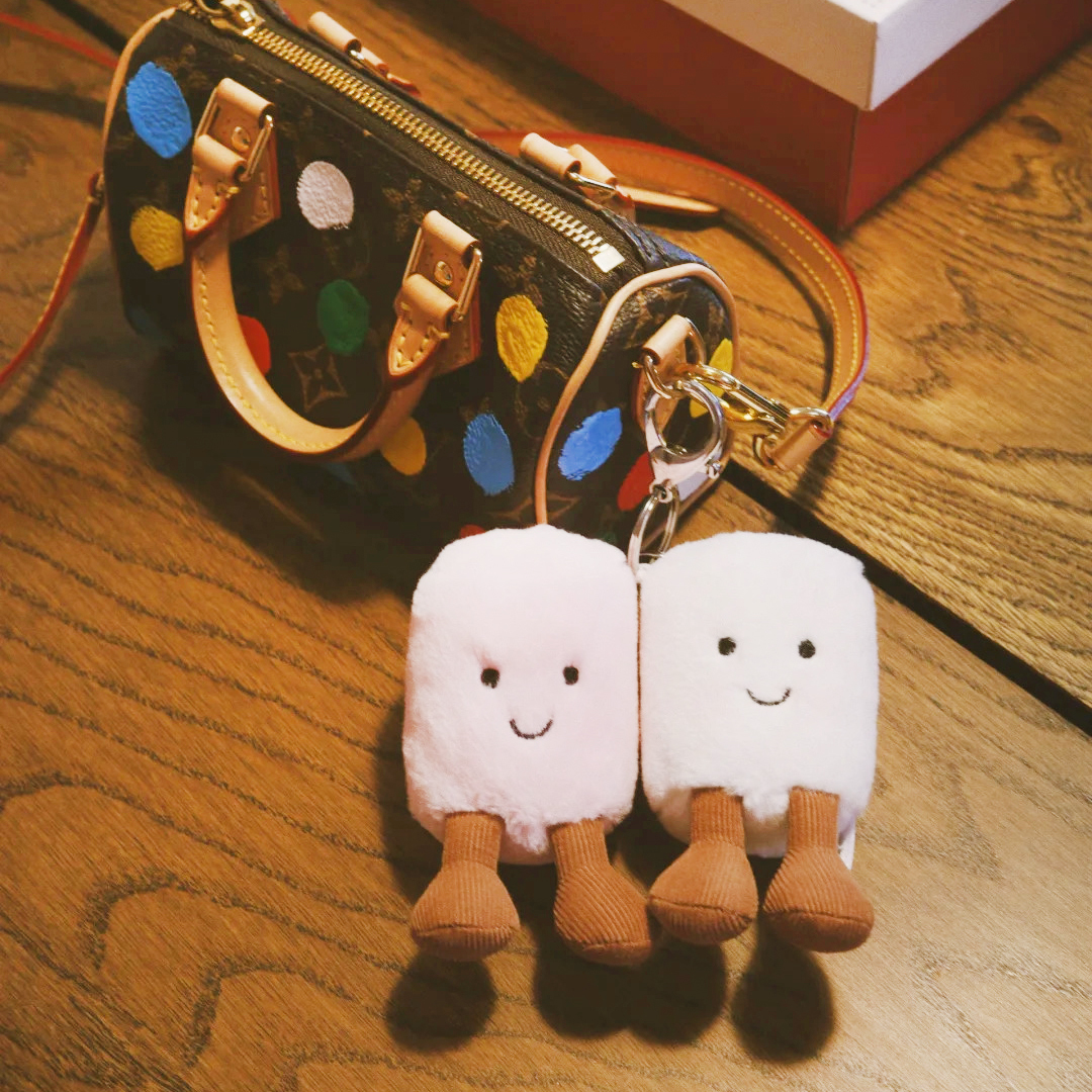 Jellycat 棉花糖吊飾 鑰匙圈