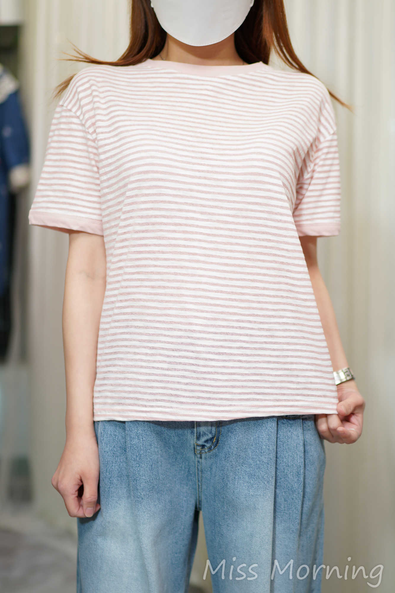 🥂顯瘦清新條子衫🍷