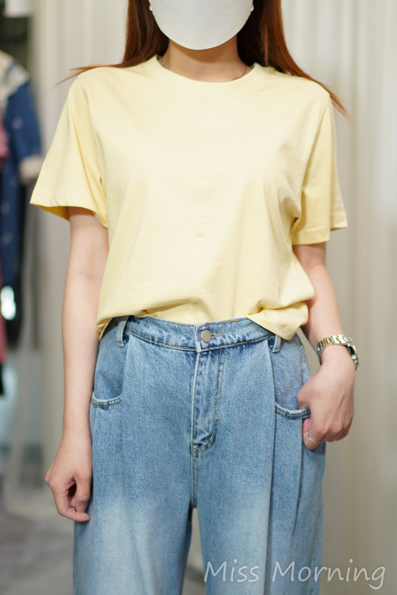 🥂是靚棉不透淨色tee🍷