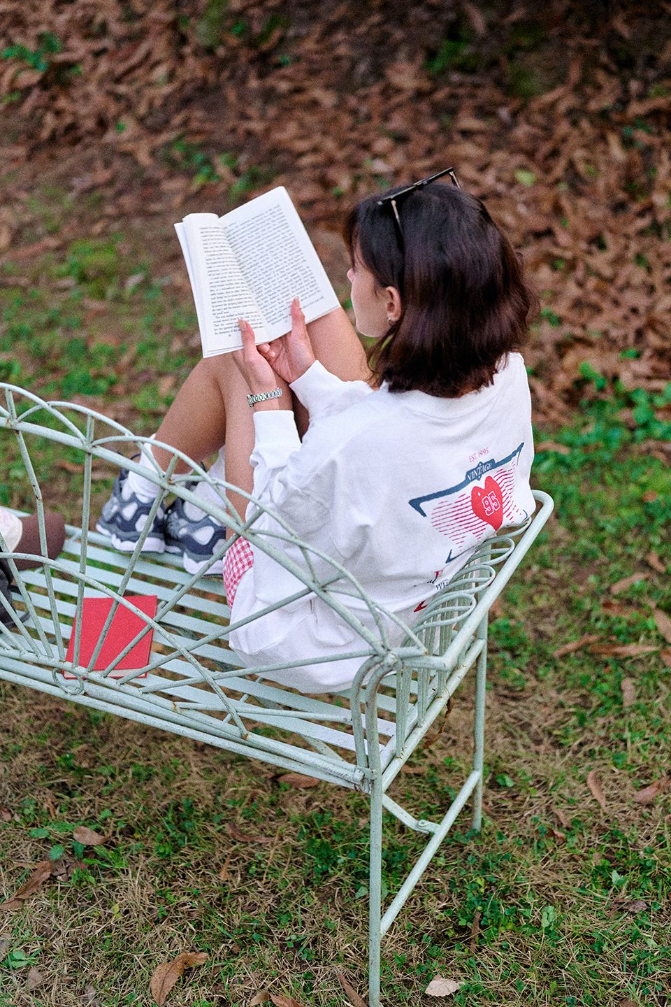 Bitter Cells Sporty Heart Long Sleeve(Ivory)