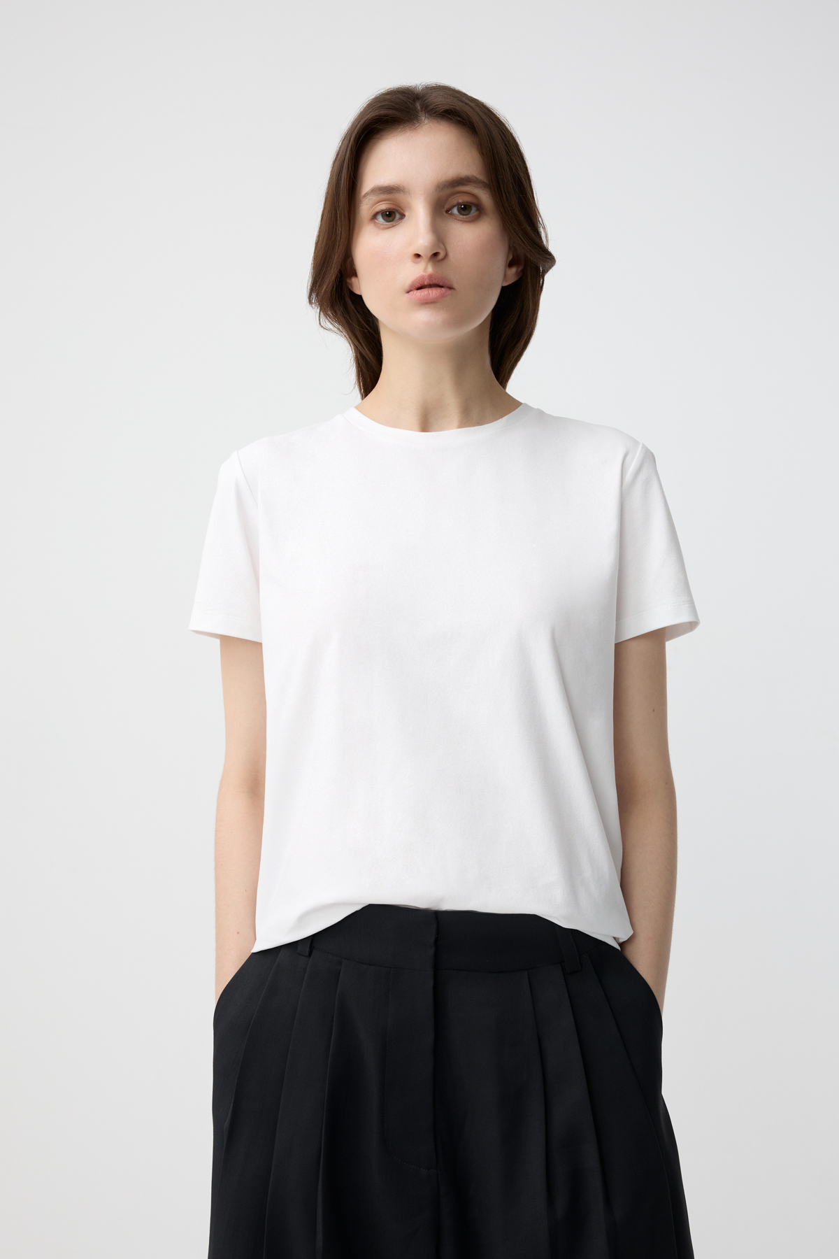 MONO 3.0 短袖圓領T-SHIRT 女（白色）
