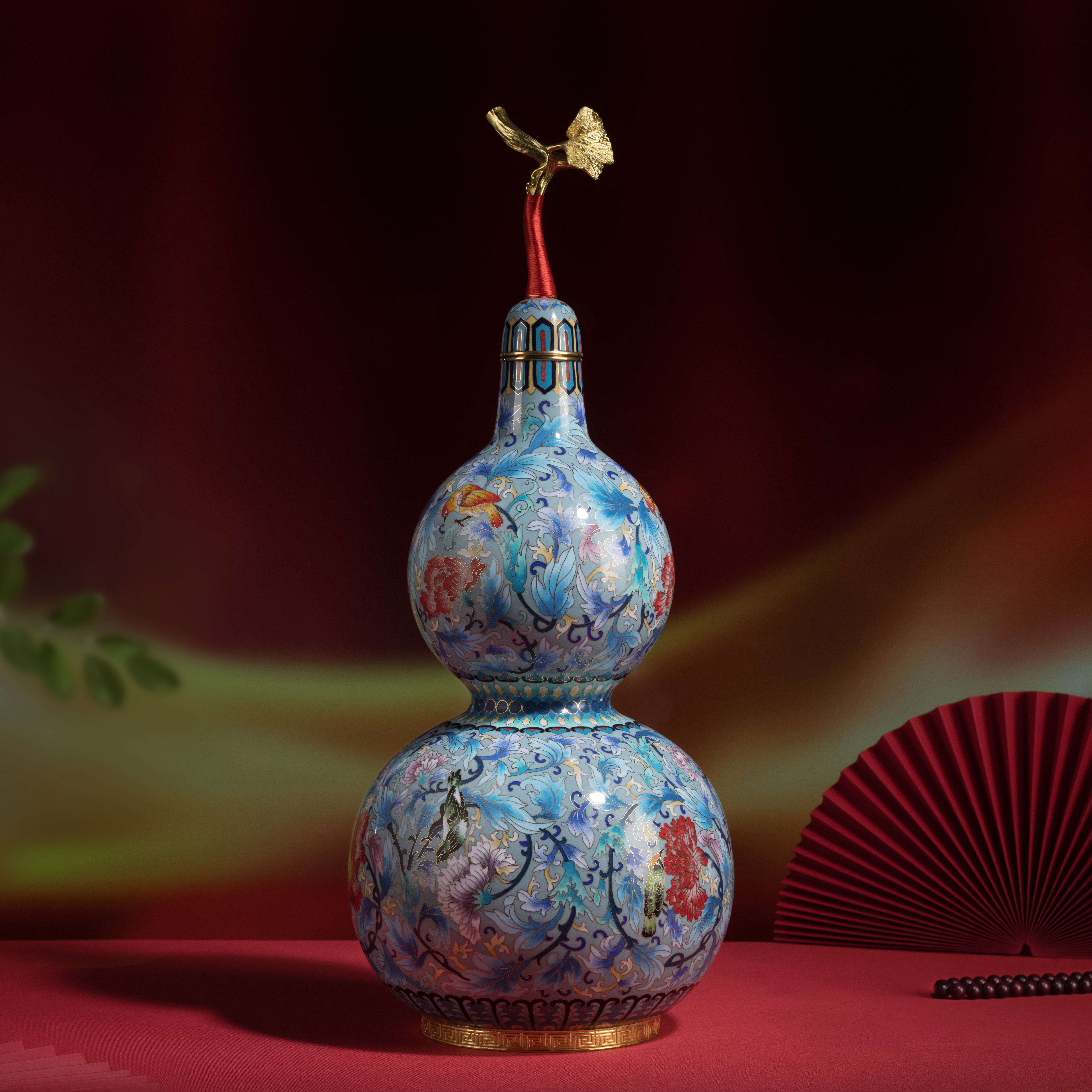 太銅．景泰藍平安福祿｜收藏級藝術品◇已停產◇