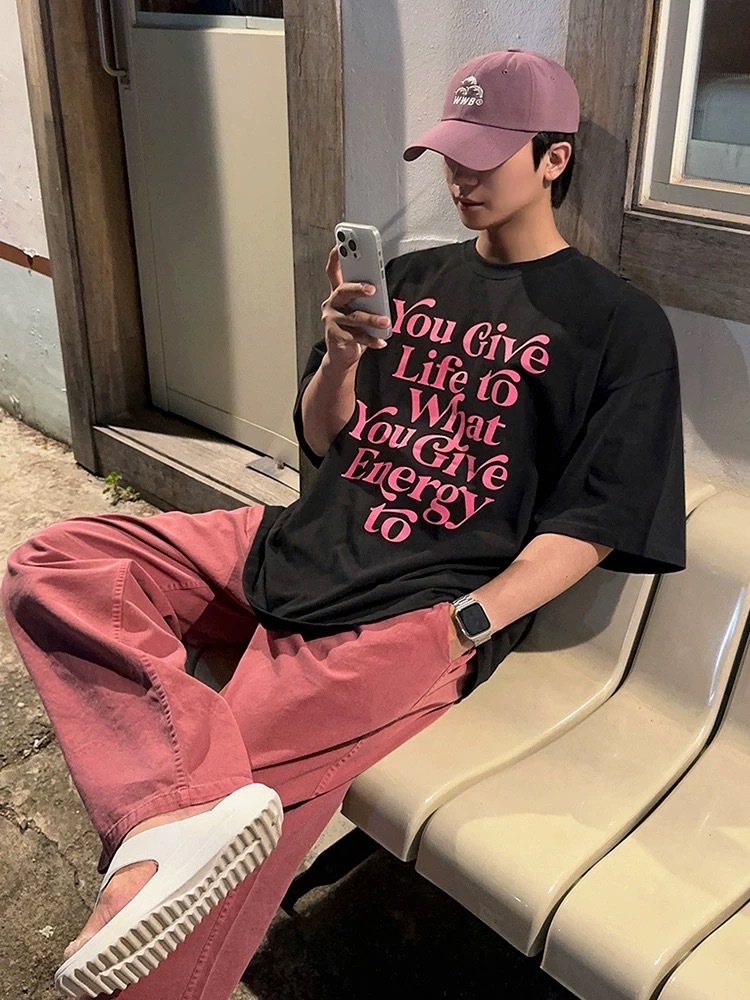 SIMPLEACTION YOU GIVE短袖上衣