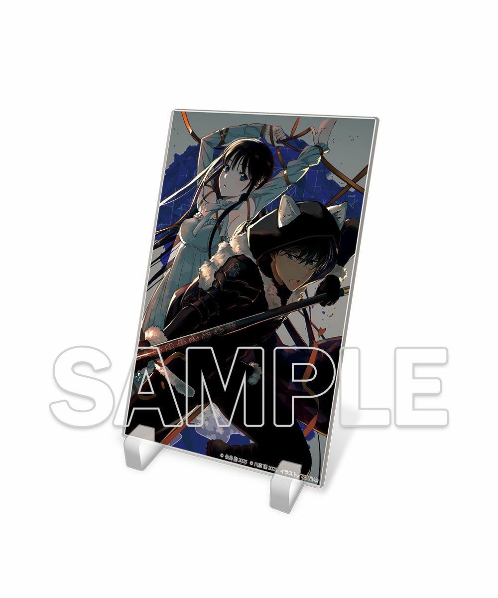 預購-『Sword Art Online刀劍神域 IF』 壓克力板 Ver.佐島 勤×石田可奈【日本進口精品】