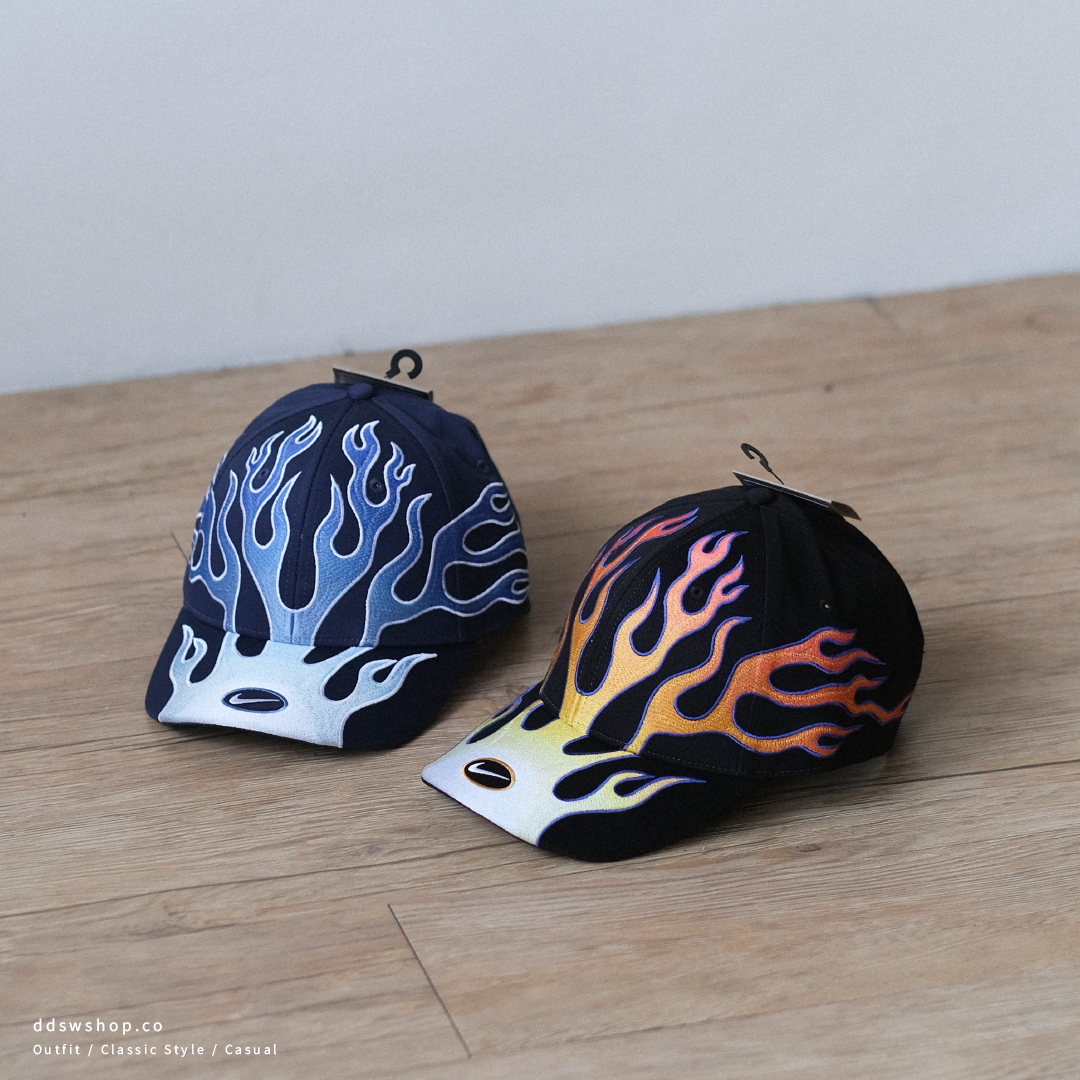 "現貨" NIKE CLUB S OG FLAME 火焰 老帽