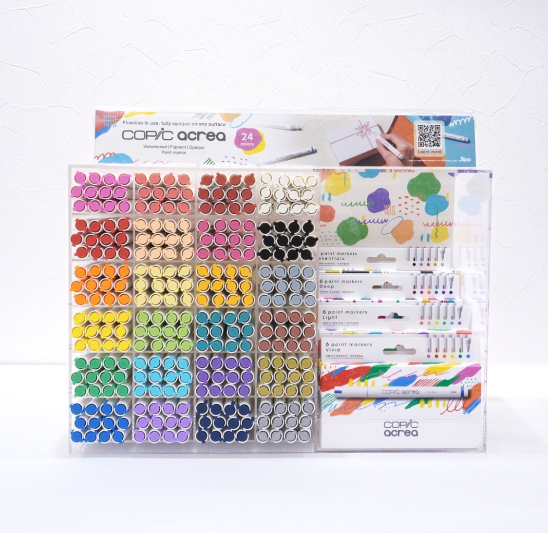 日本COPIC | 水性麥克筆 acrea 乾後防水 可寫玻璃、塑膠等各種材質