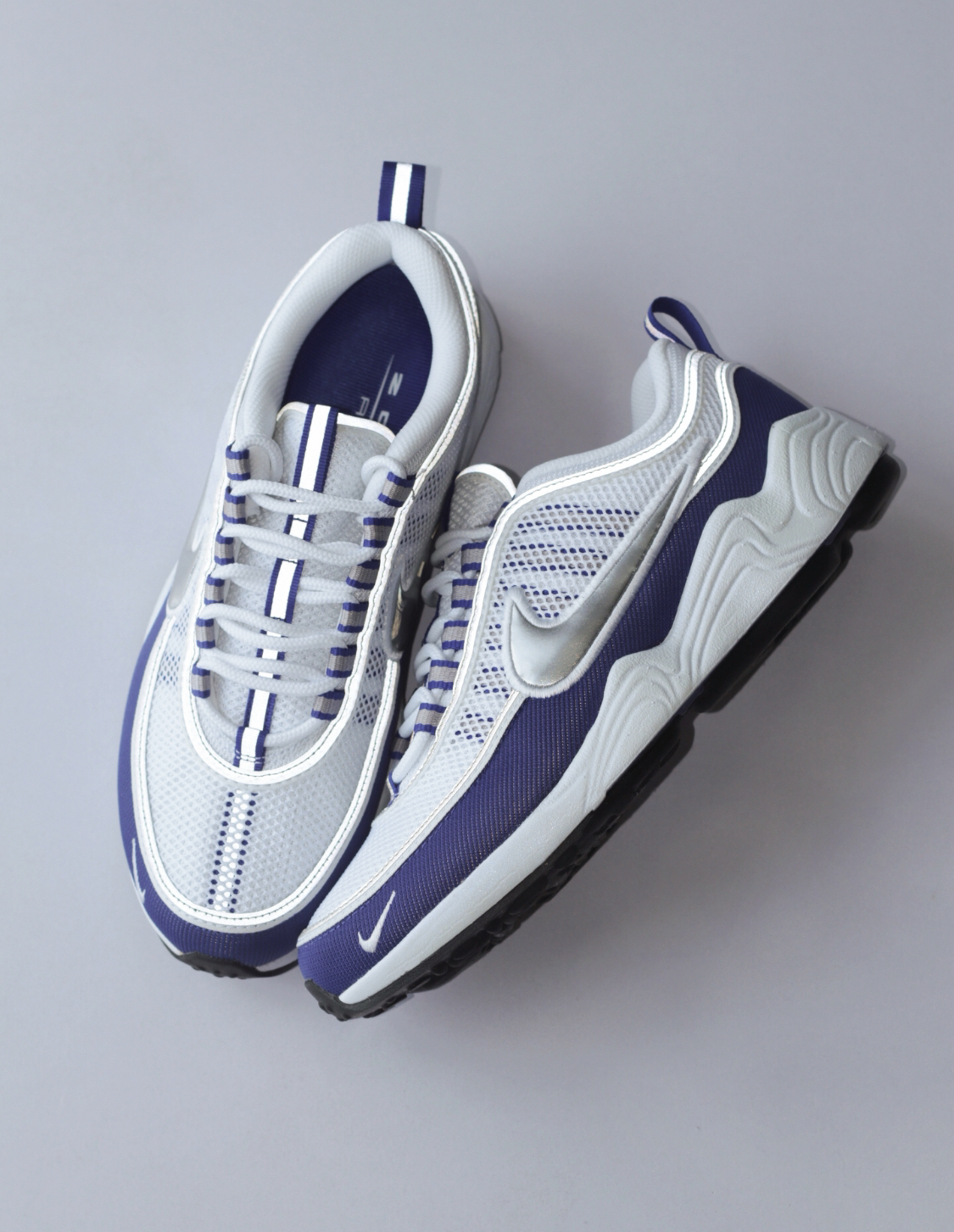 【APAIR】預購 nike air zoom spiridon “light concord" 白紫 休閒款 復古跑鞋 HF9117-100