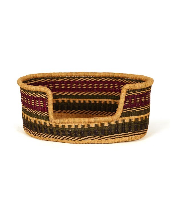 手工編織籃 - Keku S 附軟墊