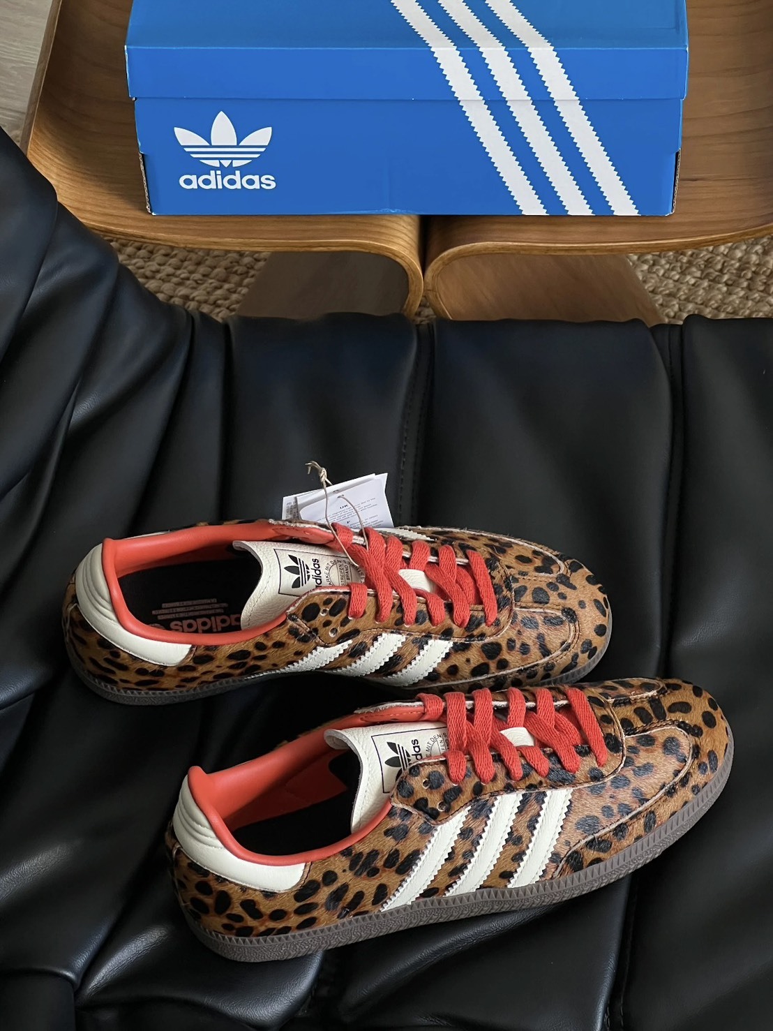 <豹走阿迪> Adidas Wmns Samba OG "Leopard Pack Preloved Red" 豹紋🐆
