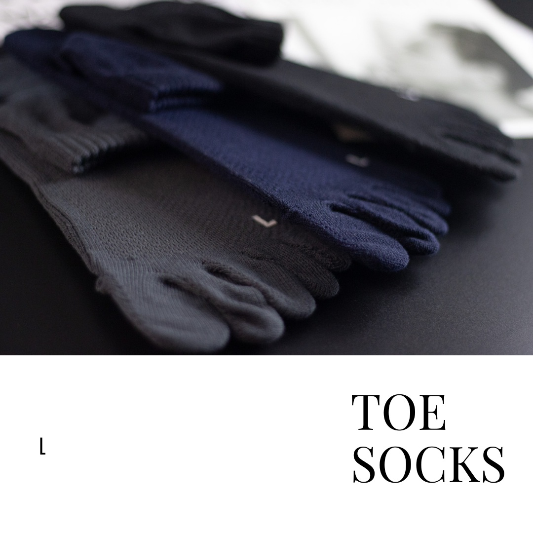 除臭毛巾厚底五趾襪👣