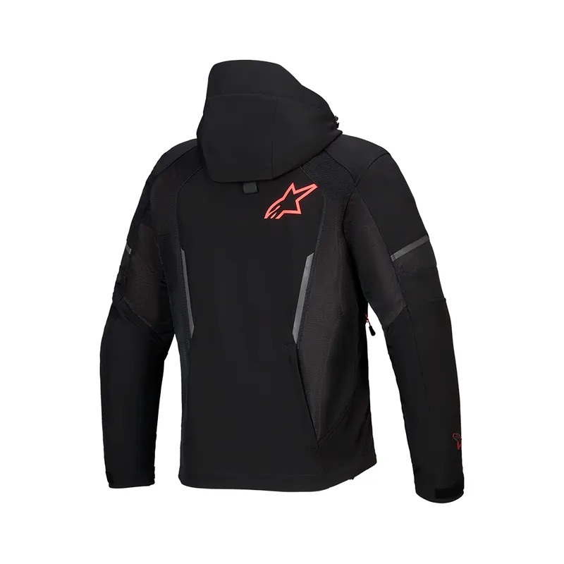 ALPINESTARS CREW PARKA AIR 黑螢光紅深灰 夏季防摔衣 亞洲版