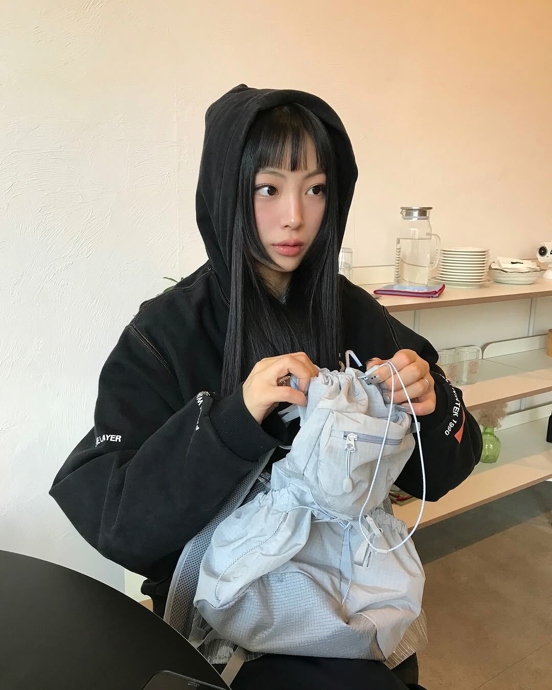 🇰🇷 fennec AIRY POCKET BACKPACK 防潑水 尼龍 後背包 雙肩包 大容量 反光 / 預購