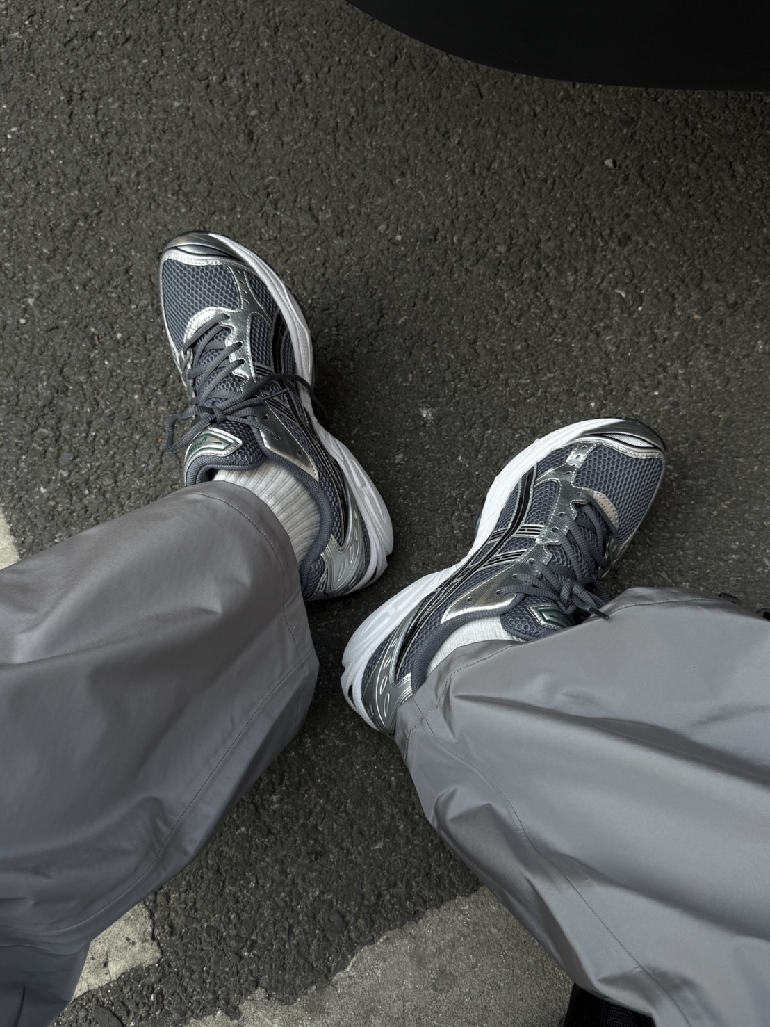 Asics GEL-KAYANO 14 銀灰綠