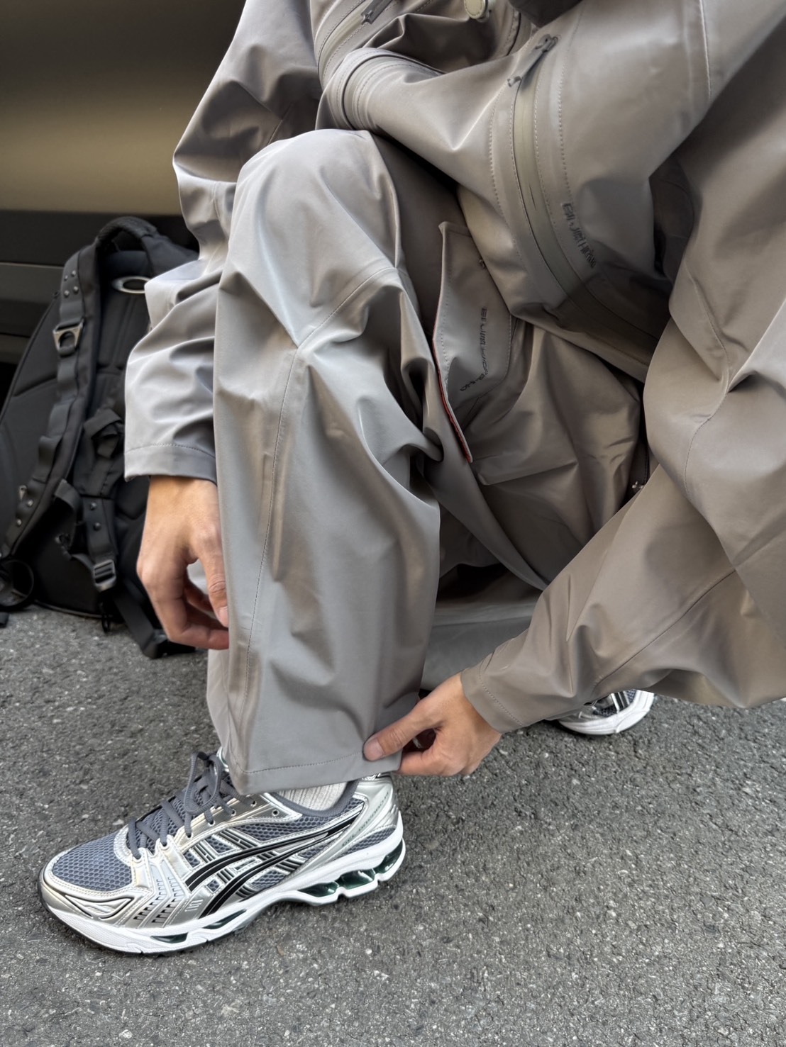 Asics GEL-KAYANO 14 銀灰綠