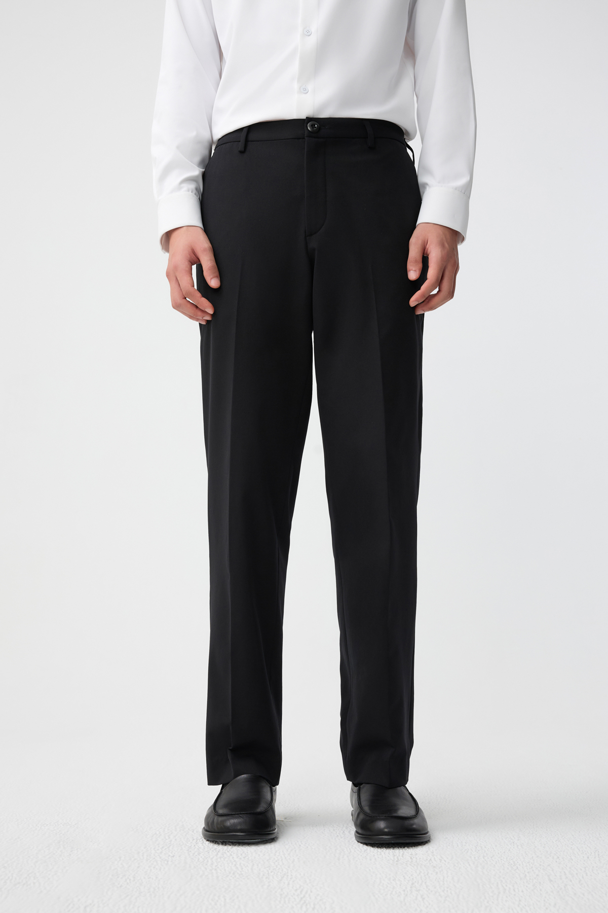 FLITE4.0 防潑水彈力西裝褲 男（黑色）