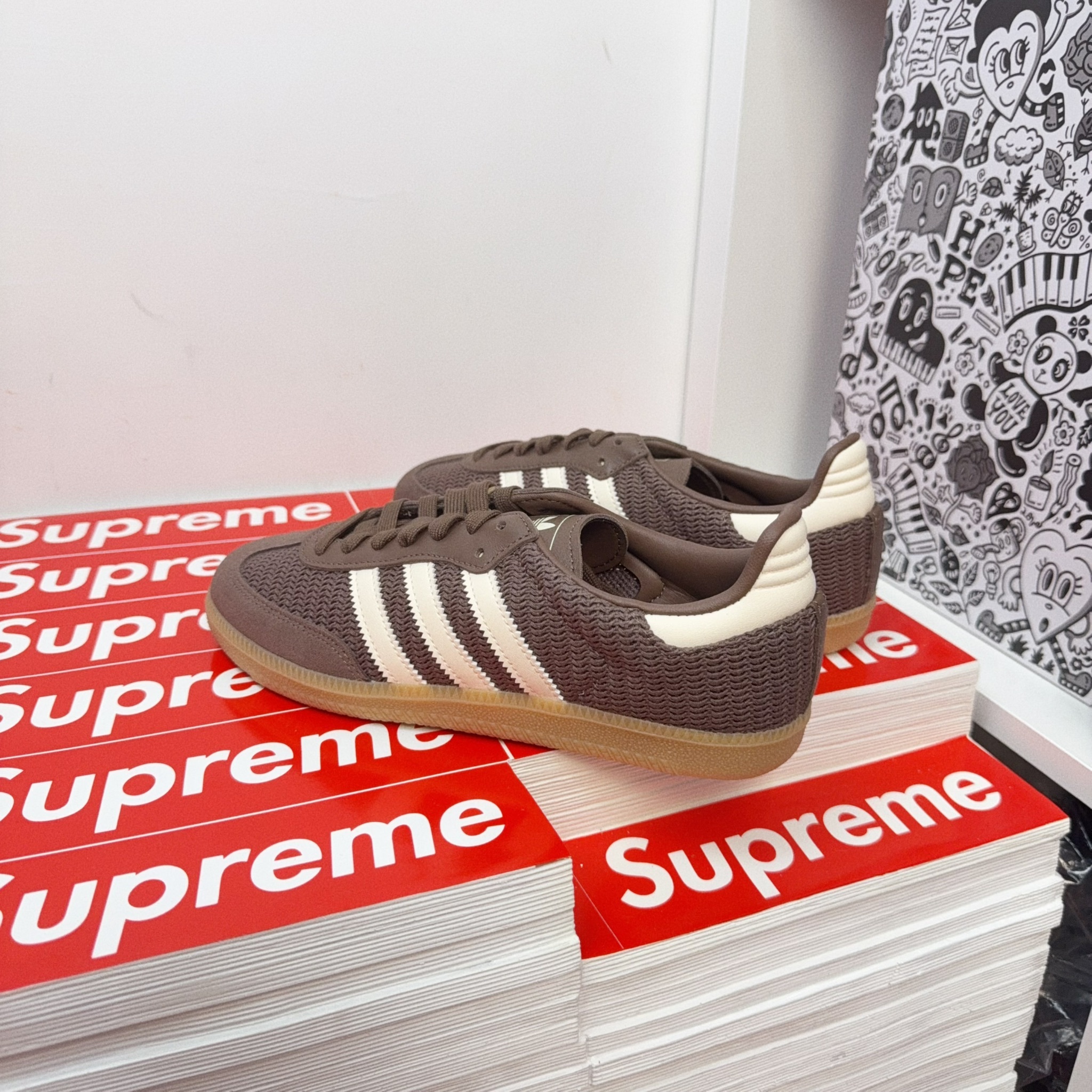 Adidas Originals Samba OG 日本新款 巧克力奶油 可可色 摩卡色 編織 森巴 復古鞋 JI3184