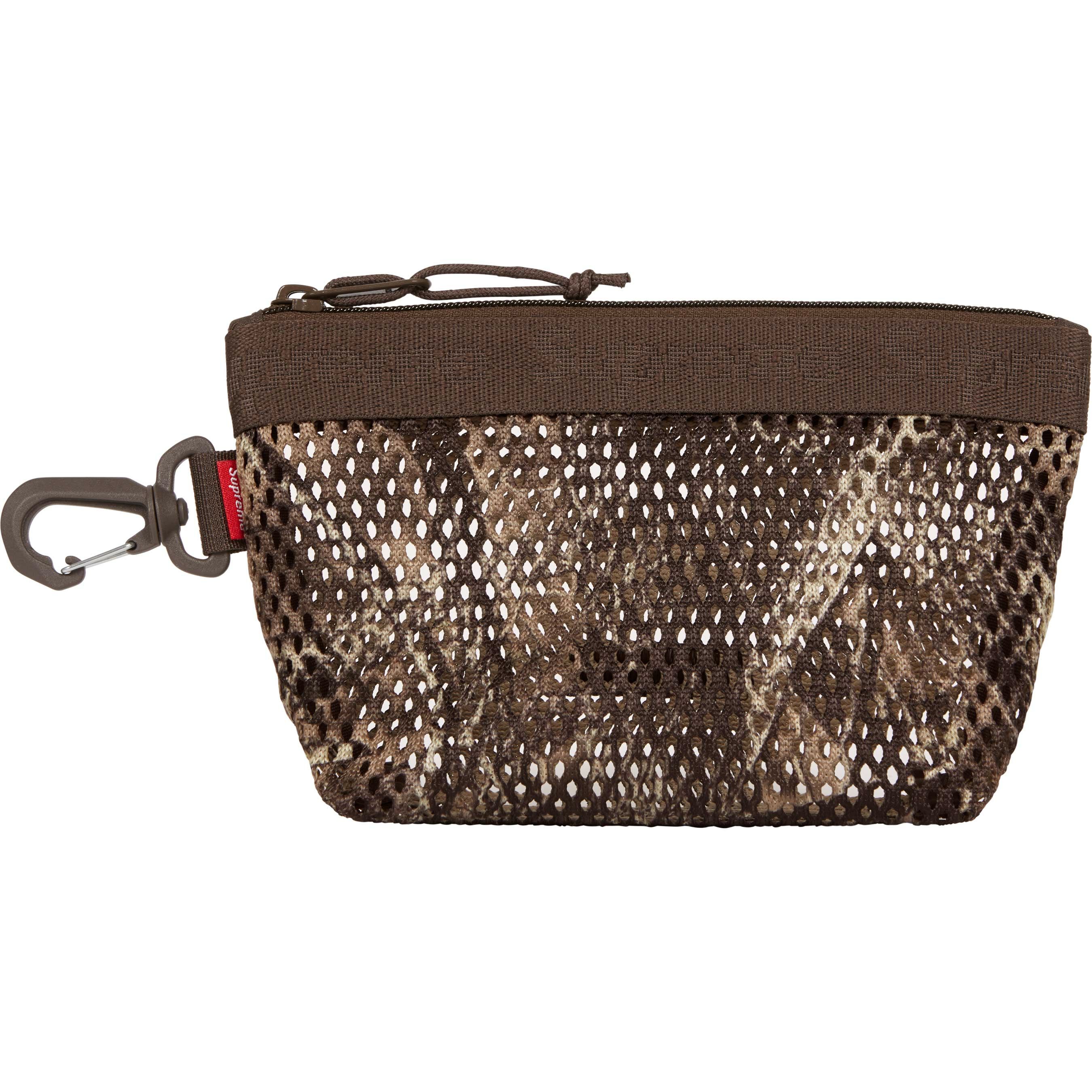 Supreme Mesh Mini Pouch レッド 新品 Supreme Mesh Mini Pouch Red – YankeeKicks Online