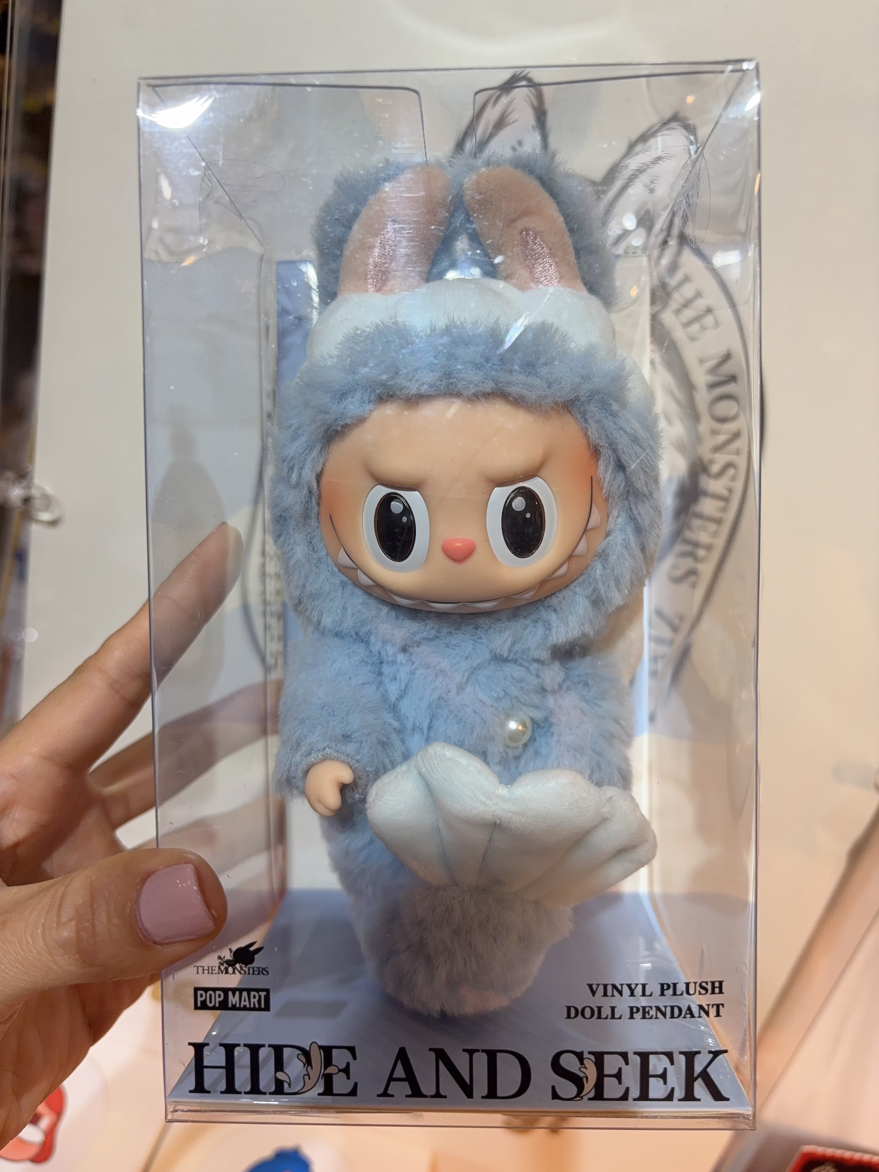 新加坡限定 labubu 魚尾獅掛飾