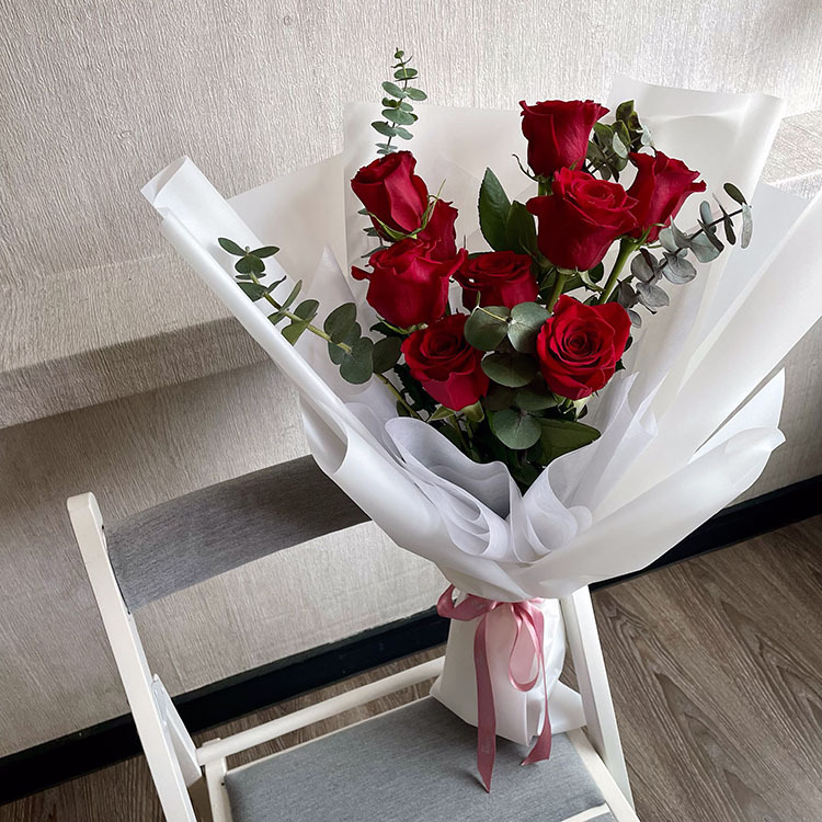 恆｜進口紅玫瑰花束