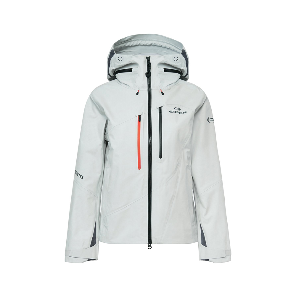 【EIDER】女HERITAGE 3L GTX防水外套/25EDWP25731-[淺灰、碳灰]