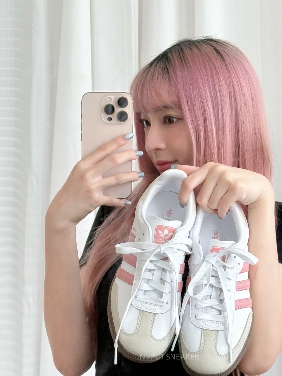 <少女必備> ADIDAS SAMBA OG 蜜桃粉