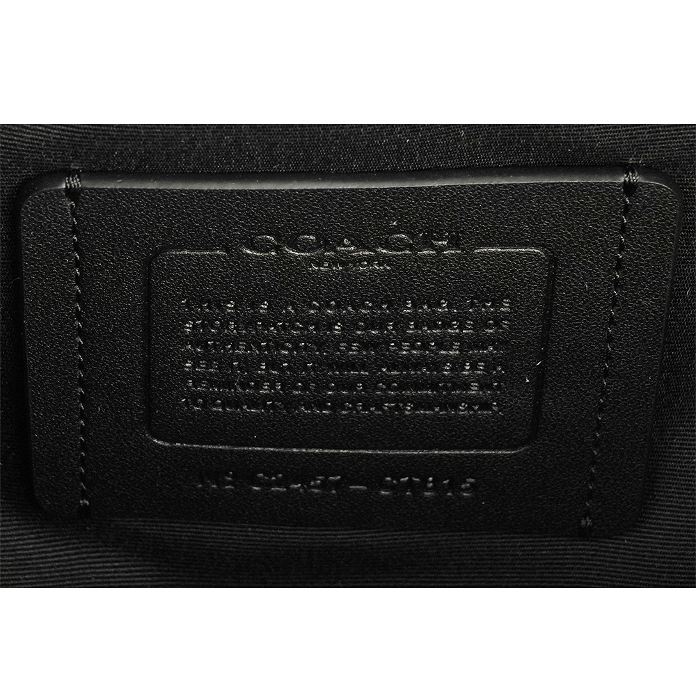 【COACH】Warren CC Logo 緹花布及皮革腰包/胸口包(橡木/楓樹棕) CT815 SVS8S