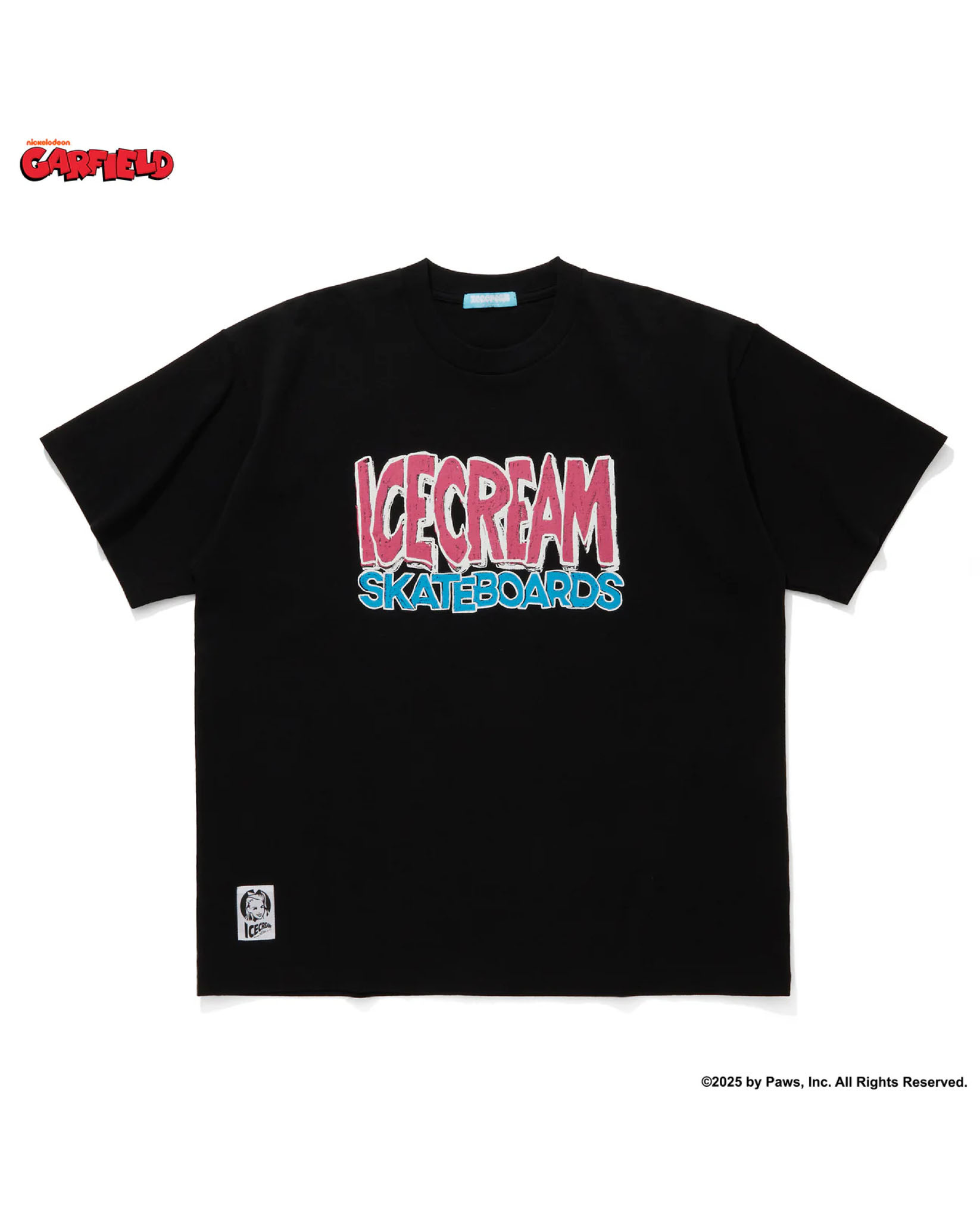 ICECREAM X GARFIELD T-SHIRT SKATEBOARDS SS TEE
