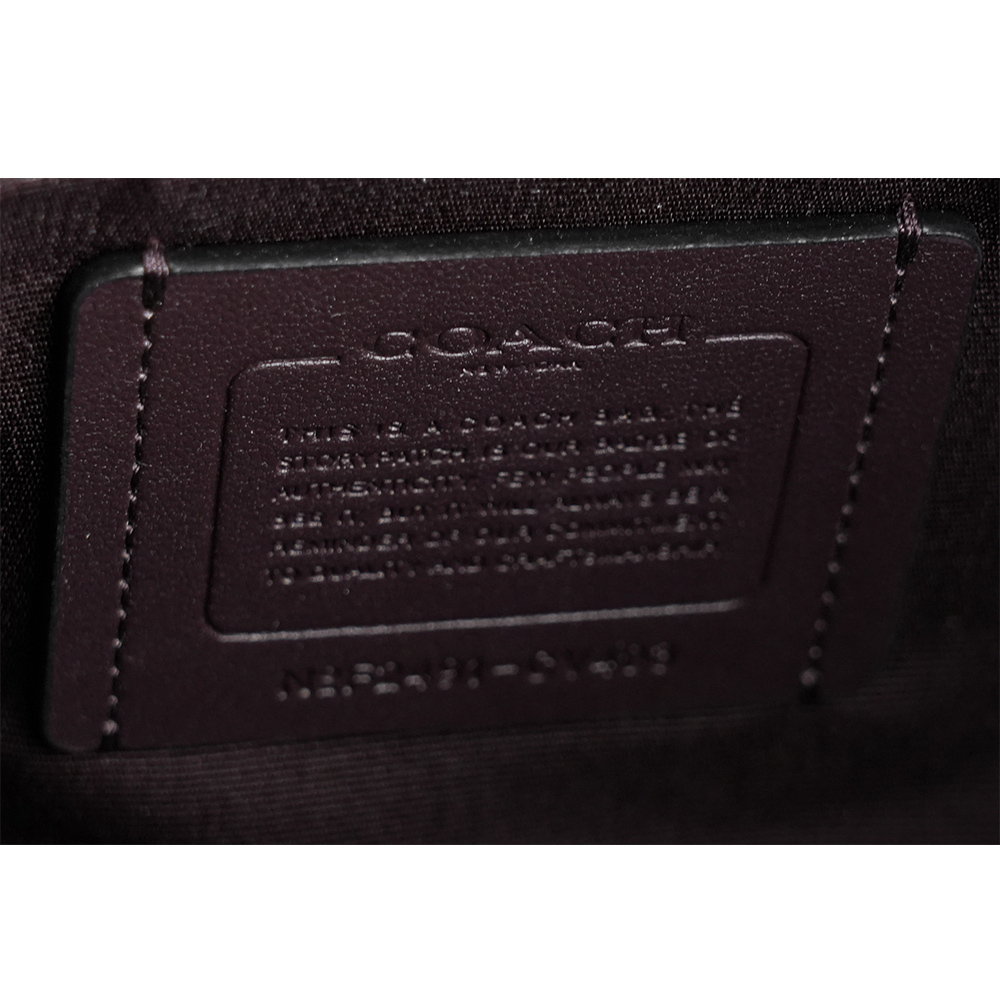 【COACH】Rowan 金字再生皮革二用波士頓包(黑色) CV403 IMBLK