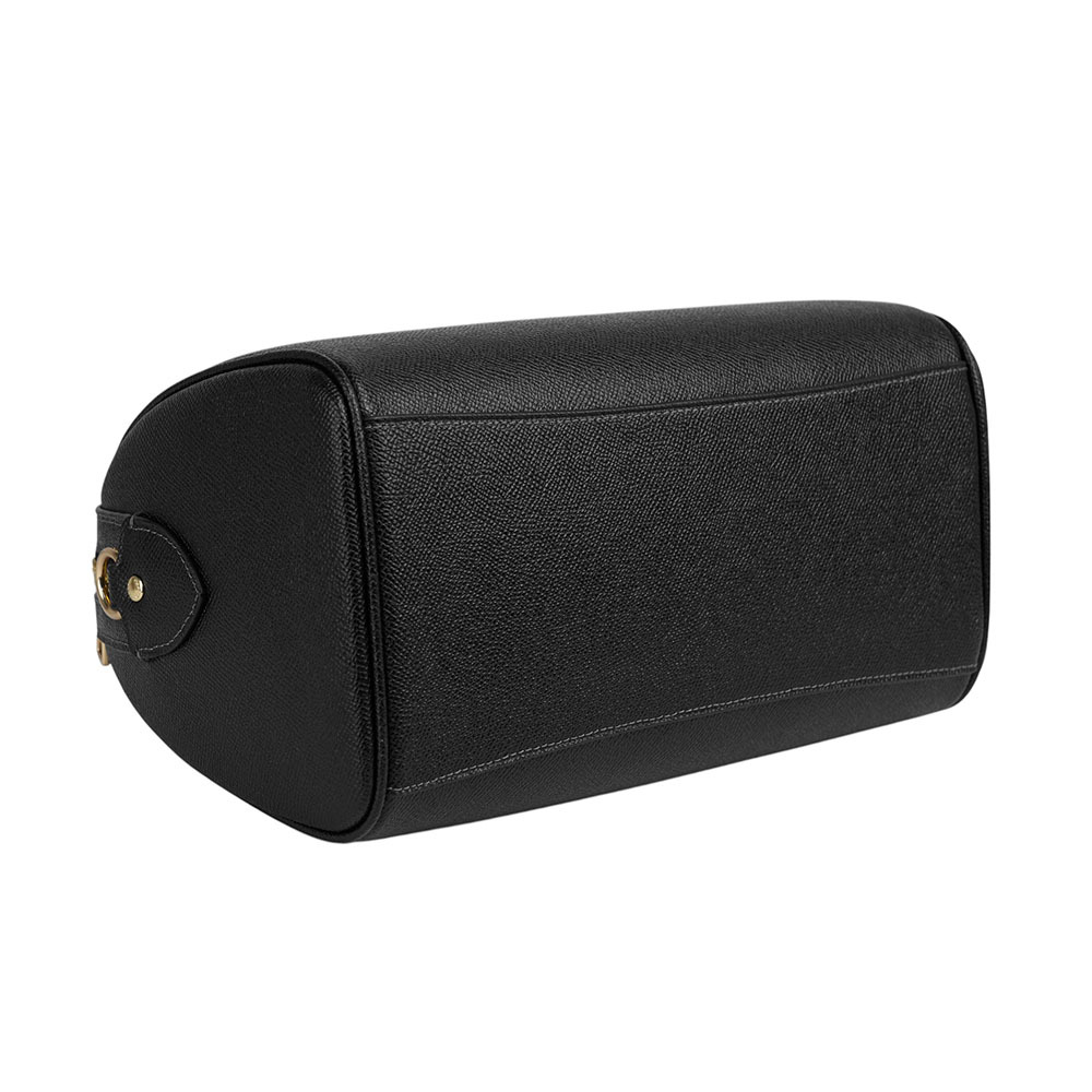 【COACH】Rowan 金字再生皮革二用波士頓包(黑色) CV403 IMBLK