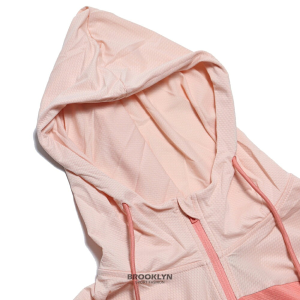 EVERLAST 外套 連帽外套 粉桃 防曬 抗UV 涼感 運動 女 4122142250