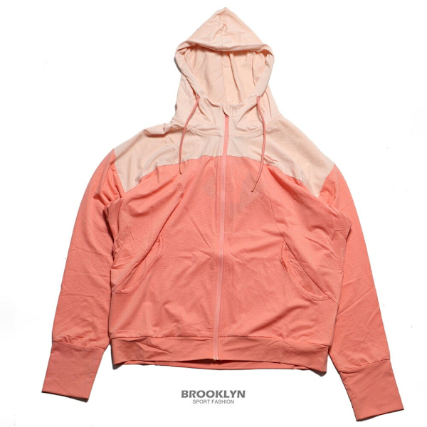 EVERLAST 外套 連帽外套 粉桃 防曬 抗UV 涼感 運動 女 4122142250