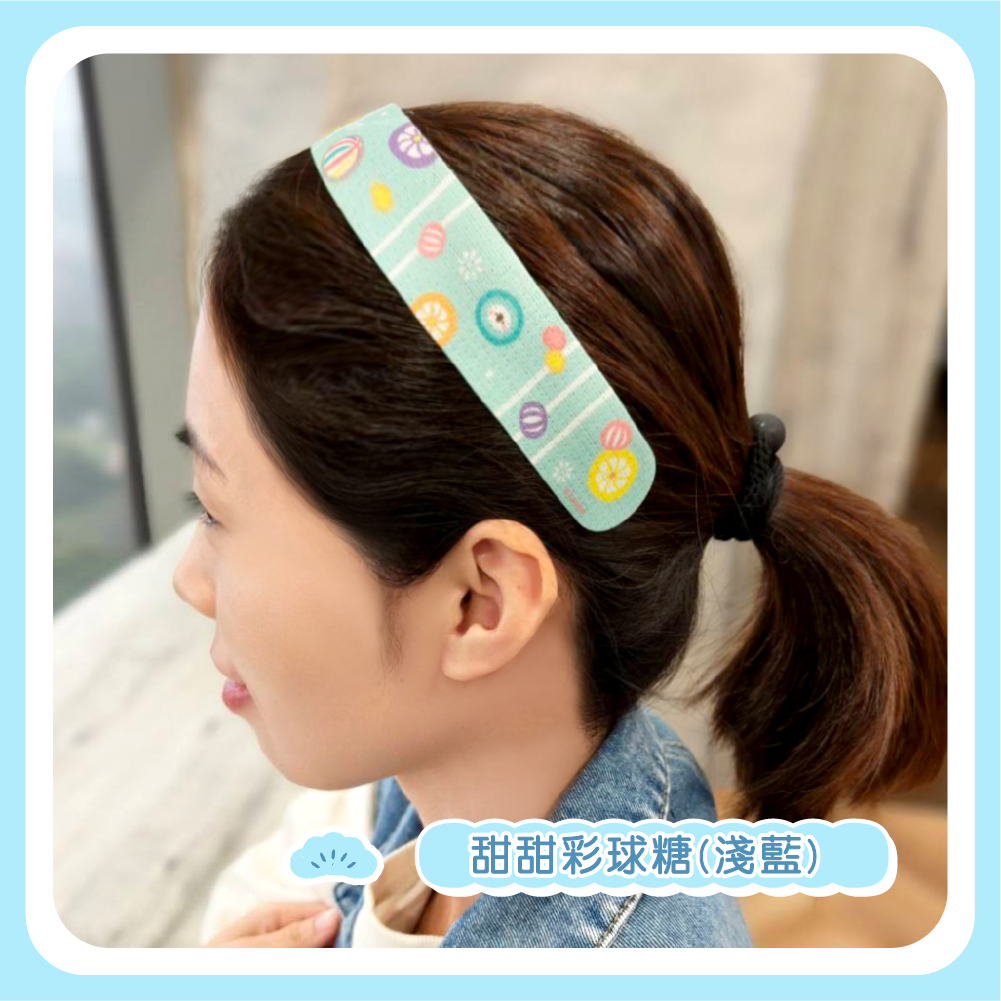 ❤️【新品-卡娜赫拉的小動物】和菓子繽紛瀏海髮帶 (1入)